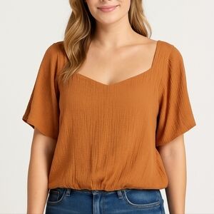 Astr the label open back Top